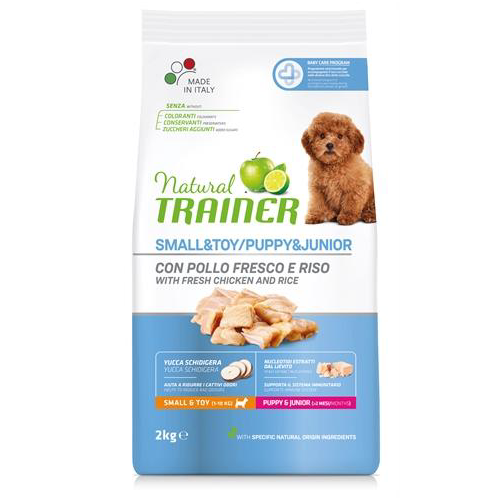 Natural Trainer Dog Puppy / Junior Chicken 1,5 KG