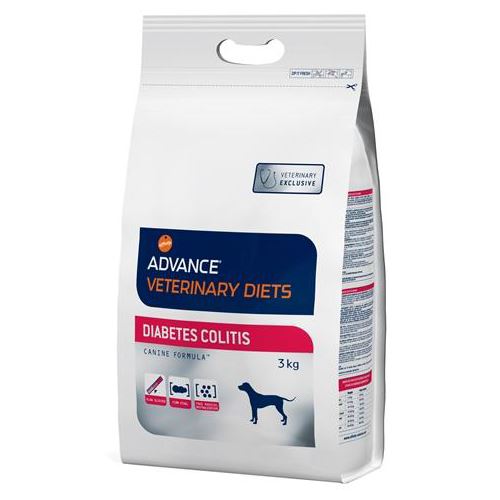 Advance Hond Veterinary Diet Diabetes Colites 3 KG HOND ADVANCE 