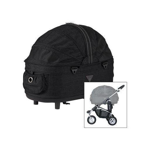 Airbuggy Hondenbuggy Dome2 M Earth Zwart 67X33X51 CM / 96X53,5X99 CM HOND AIRBUGGY 