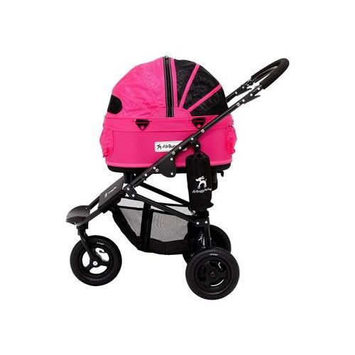 Airbuggy Hondenbuggy Dome2 Sm Met Rem Rose Roze 53X31X52 CM / 96X53,5X99 CM HOND AIRBUGGY 