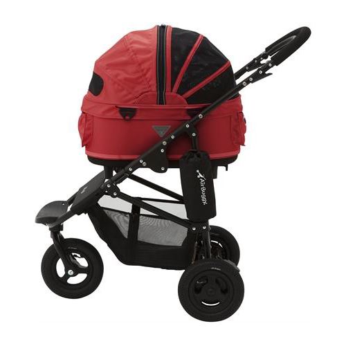 Airbuggy Hondenbuggy Dome2 Sm Met Rem Tango Rood 53X31X52 CM / 96X53,5X99 CM HOND AIRBUGGY 