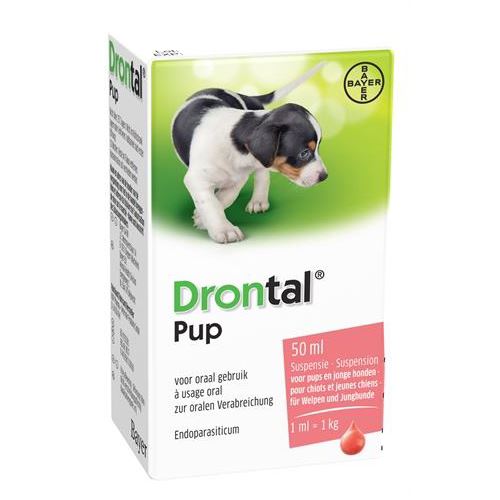 Bayer Drontal Ontworming Pup 50 ML HOND BAYER 