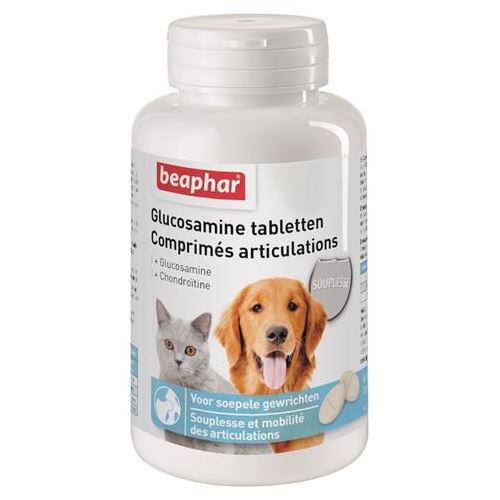 Beaphar Glucosamine Tabletten 60 TABL HOND BEAPHAR 