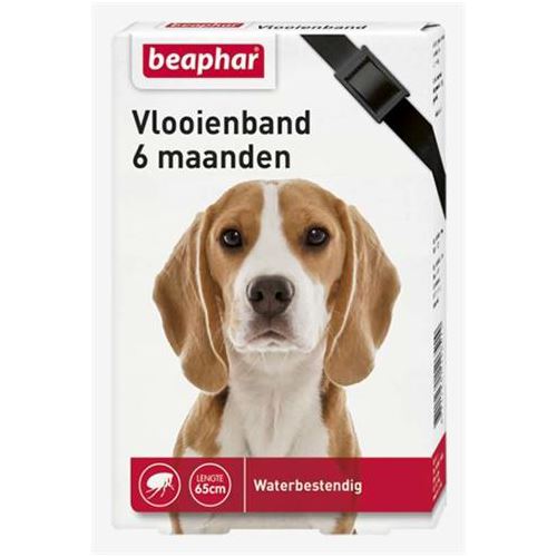 Beaphar Vlooienband Hond Zwart 6 Mnd HOND BEAPHAR 