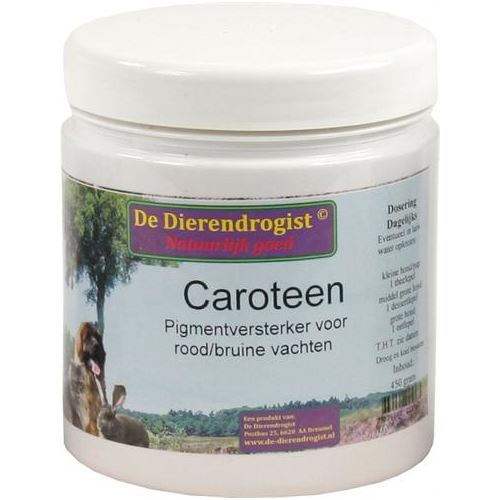 Dierendrogist Caroteen Pigmentversterker 450 GR HOND DIERENDROGIST 