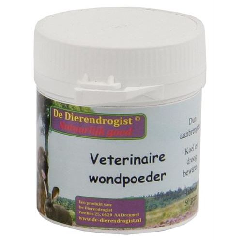 Dierendrogist Veterinaire Wondpoeder Hond/Kat 50 GR HOND DIERENDROGIST 