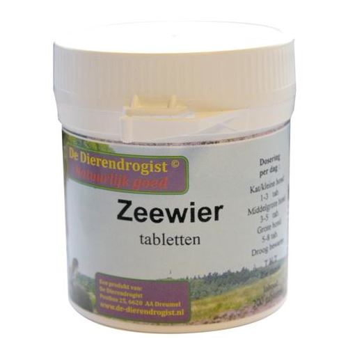Dierendrogist Zeewier Tabletten 200 ST HOND DIERENDROGIST 
