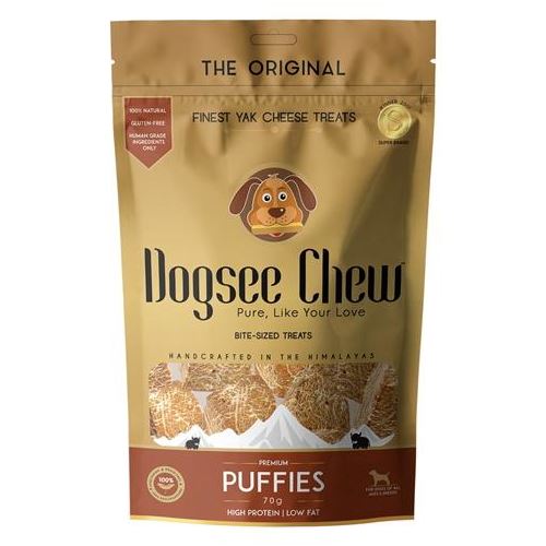 Dogsee Chew Puffies 70 GR HOND DOGSEE CHEW 