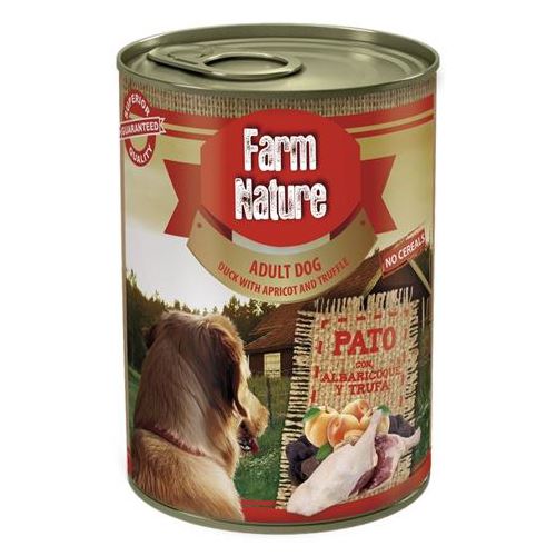 Farm Nature Duck / Apricot / Truffle 400 GR HOND FARM NATURE 