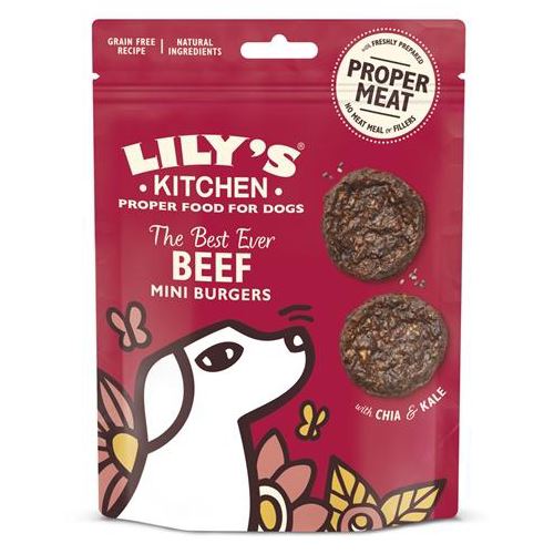 Lily's Kitchen Dog The Best Ever Beef Mini Burgers 70 GR HOND LILY'S KITCHEN 