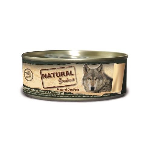 Natural Greatness Chicken / Beef Liver 156 GR HOND NATURAL GREATNESS 
