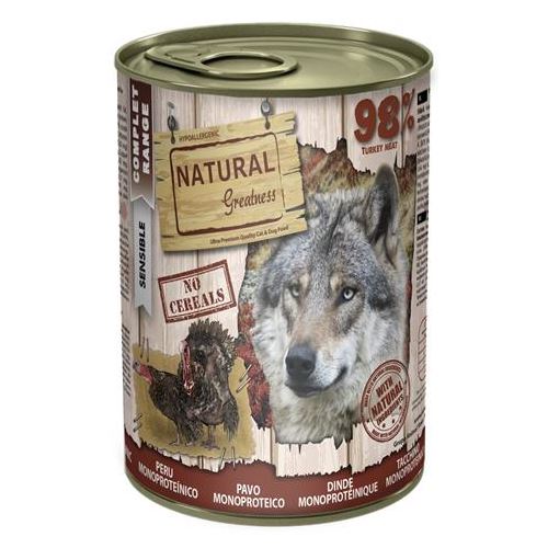 Natural Greatness Monoproteic Turkey Recipe 400 GR HOND NATURAL GREATNESS 