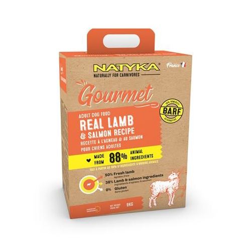 Natyka Gourmet Adult Lamb / Salmon 9 KG HOND NATYKA 