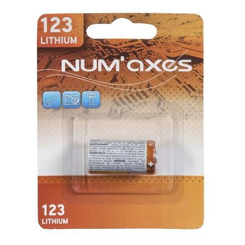Numaxes Lithium Batterij Cr123A 3V HOND NUMAXES 