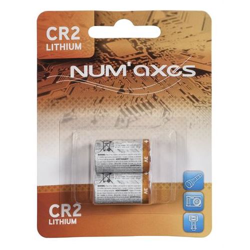 Numaxes Lithium Batterij Cr2 3V 2 ST HOND NUMAXES 
