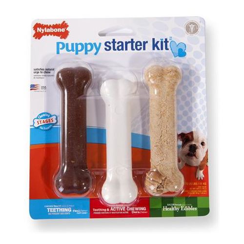 Nylabone Puppy Chew Puppy Starter Kit TOT 11 KG HOND NYLABONE 