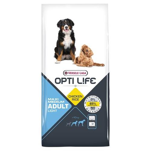 Opti Life Adult Light Medium/Maxi 12,5 KG HOND OPTI LIFE 