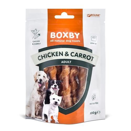 Proline Dog Boxby Chicken / Carrot 100 GR HOND PROLINE 