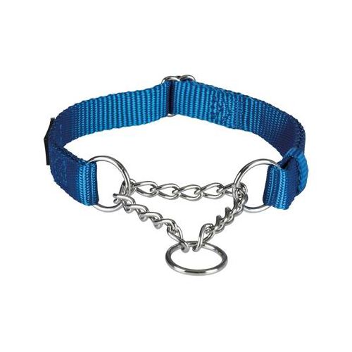 Trixie Halsband Hond Premium Chocker Royal Blauw 35-50X2 CM HOND TRIXIE 