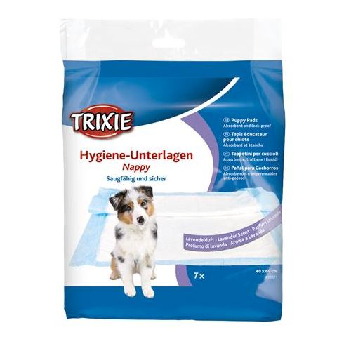 Trixie Hygiëne-Onderlegger Nappy Lavendelgeur 60X40 CM 10X7 ST HOND TRIXIE 