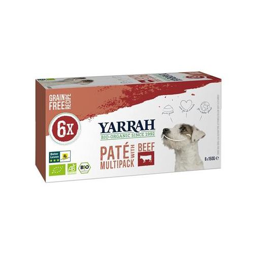 Yarrah Dog Alu Pate Multipack Beef / Chicken 6X150 GR HOND YARRAH 